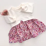 Sweater Girly Kleid - Rosé Bonheur