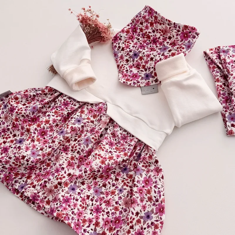Sweater Girly Kleid - Rosé Bonheur