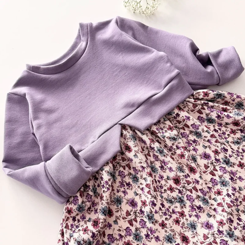 Sweater Girly Kleid - Pink Me